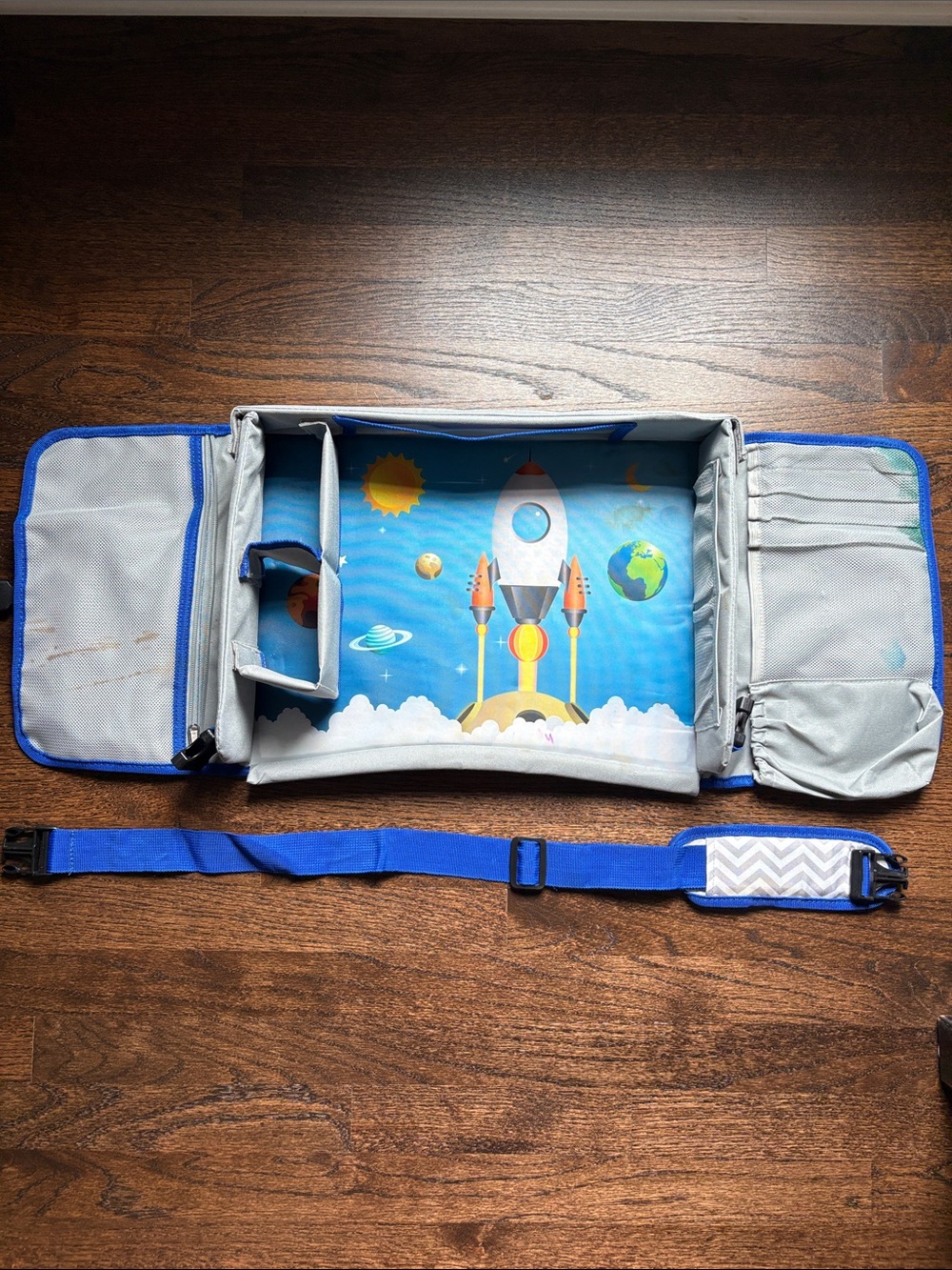 Activity Tray Travel Lap Desk in Blue